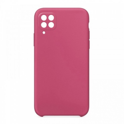 Θήκη OEM Silicone Back Cover με Προστασία Κάμερας για Samsung Galaxy A42 (Dark Pink) 