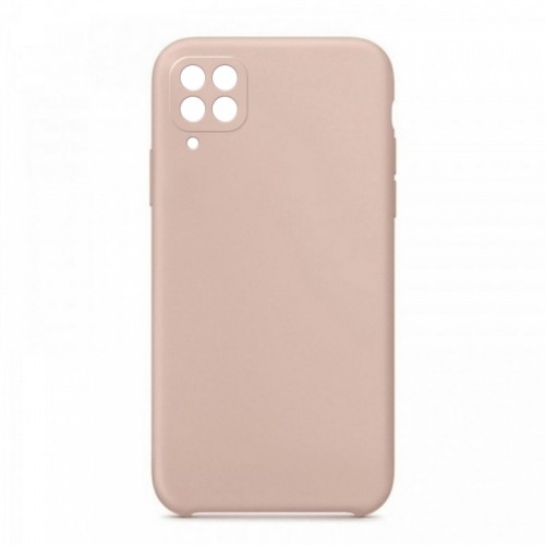 Θήκη OEM Silicone Back Cover με Προστασία Κάμερας για Samsung Galaxy A42 (Pink Sand)