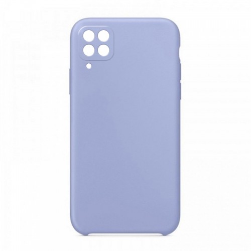 Θήκη OEM Silicone Back Cover με Προστασία Κάμερας για Samsung Galaxy A12 (Purple)