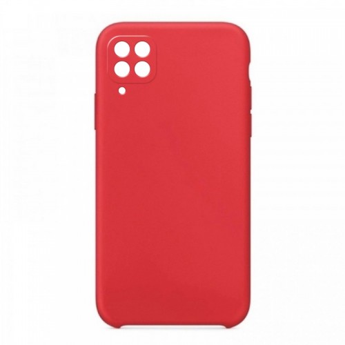 Θήκη OEM Silicone Back Cover με Προστασία Κάμερας για Samsung Galaxy A42 (Red) 
