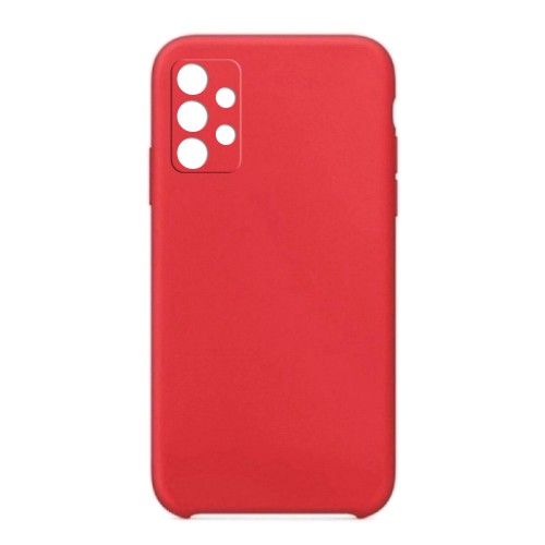 Θήκη OEM Silicone Back Cover με Προστασία Κάμερας για Samsung Galaxy A13 (Red) 