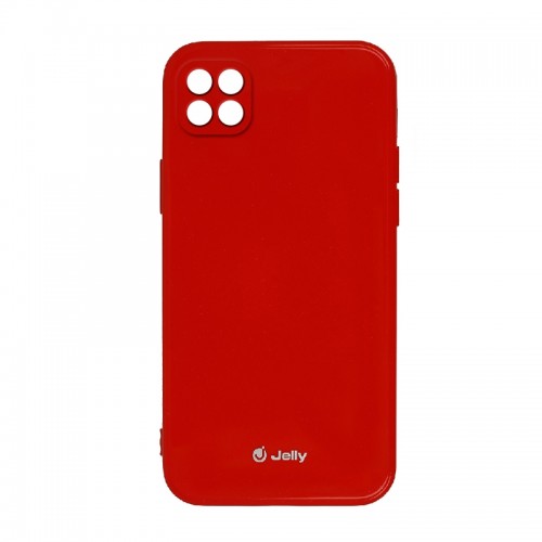 Θήκη Jelly Case Back Cover με Προστασία Κάμερας για Samsung Galaxy A22 5G (Κόκκινο)