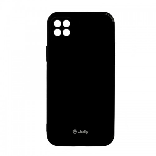 Θήκη Jelly Case Back Cover με Προστασία Κάμερας για Samsung Galaxy A22 5G (Μαύρο)