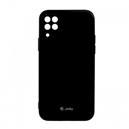 Θήκη Jelly Case Back Cover με Προστασία Κάμερας για Samsung Galaxy A22 (Μαύρο)