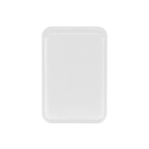Leather MagSafe Card Holder (Άσπρο) 