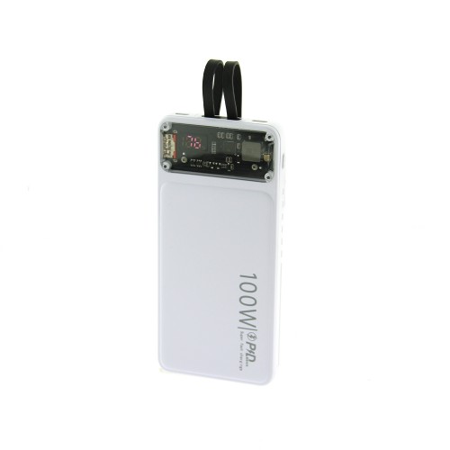 Powerbank YDDY-A027-SFD με Ενσωματωμένα Καλώδια Type-C & Lightning 10000mAh