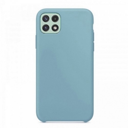 Θήκη OEM Silicone Back Cover για Samsung Galaxy S21 Ultra (Baby Blue) 