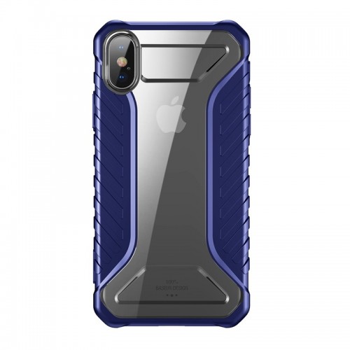 Θήκη Baseus Michelin Series Back Cover για iPhone XS Max (Μπλε)