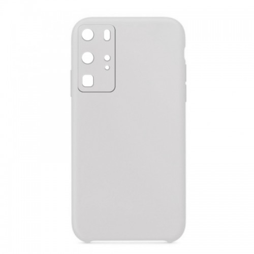 Θήκη OEM Silicone Back Cover με Προστασία Κάμερας για Huawei P40 Pro (Beige)