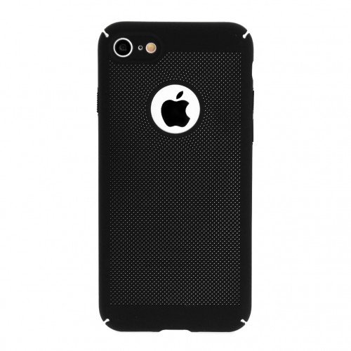 Θήκη Loopee Badge Hole Back Cover για iPhone 7  (Μαύρο)