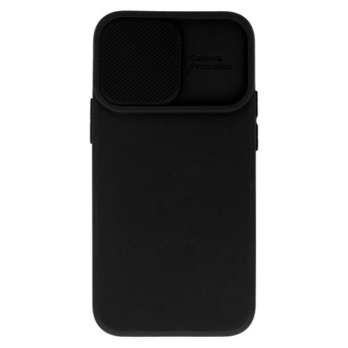 Θήκη Camshield Soft Back Cover για Samsung Galaxy A12 (Black)