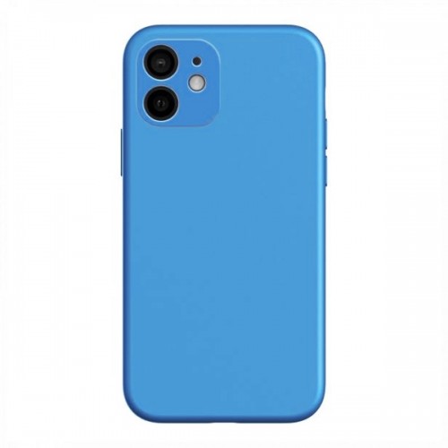 Θήκη MyMobi Σιλικόνης Mat Back Cover με Προστασία Κάμερας για Xiaomi Mi 11 Lite (Μπλε)