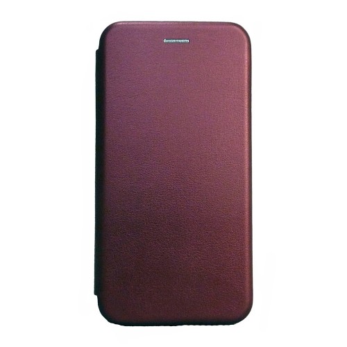 Θήκη MyMobi Flip Cover Elegance για Samsung Galaxy A42 (Μπορντώ)