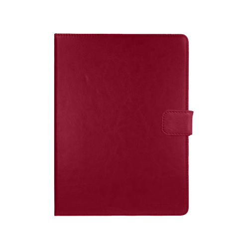 Θήκη Tablet Flip Cover με Clip και Pen & Card Holder για Universal 9-10 (Μπορντό)
