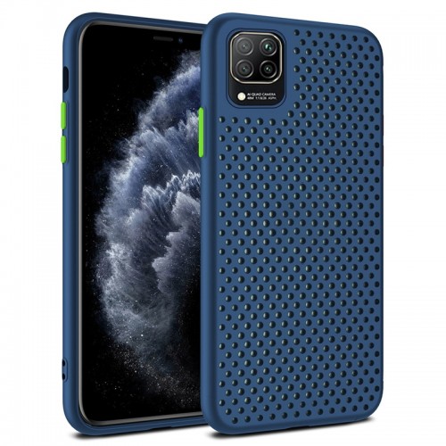 Θήκη Breath Case Back Cover για Huawei P40 Lite (Μπλε)