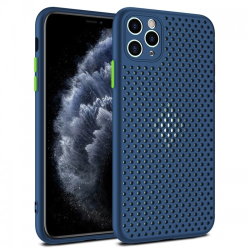 Θήκη Breath Case Back Cover για iPhone 12 Pro Max (Μπλε)