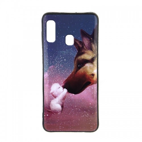 Θήκη Cat Dog Kiss Back Cover για Samsung Galaxy A40 (Design)
