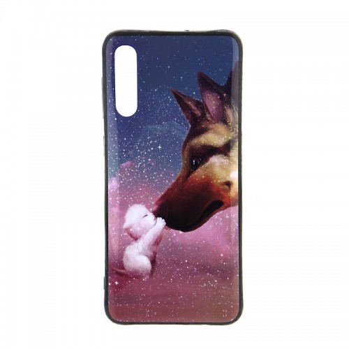 Θήκη Cat Dog Kiss Back Cover για Samsung Galaxy A50 (Design)