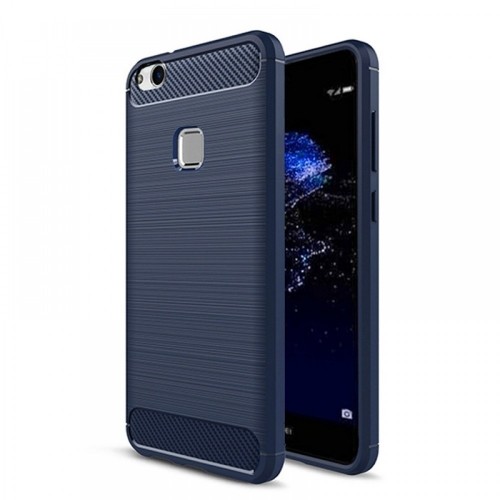 Θήκη Mymobi Back Cover Carbon Case για Xiaomi Mi A2 Lite/Redmi 6 Pro (Μπλε)