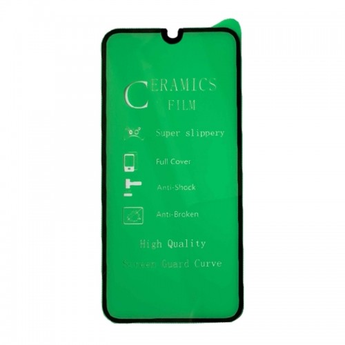 Ceramic Μεμβράνη Προστασίας Full Cover για Samsung Galaxy A70 (Μαύρο) 