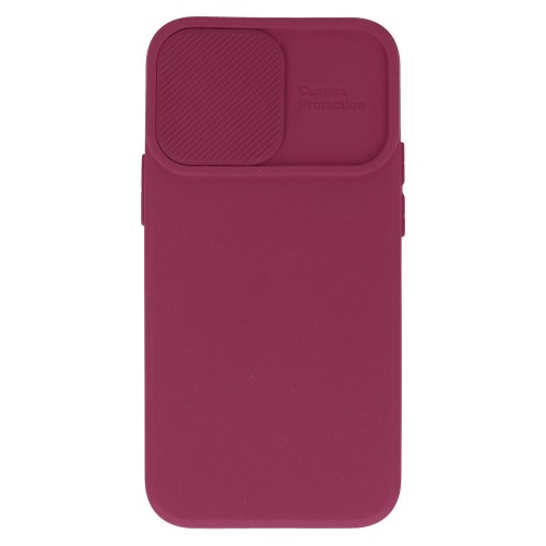 Θήκη Camshield Soft Back Cover για iPhone 14 Plus (Cherry)
