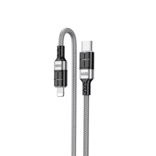 Καλώδιο Kakusiga KSC-696 Type-C to Lightning PD20W 1.2m (Γκρι)