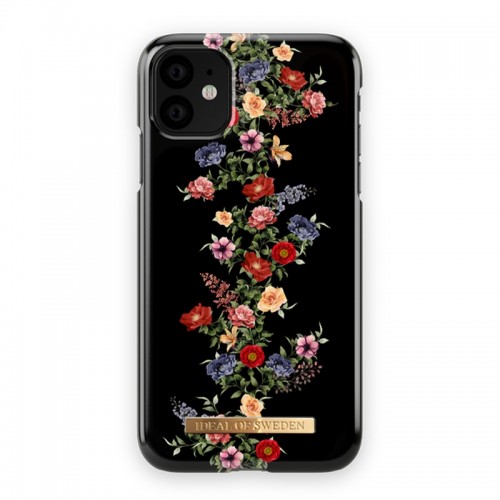 Θήκη iDeal Of Sweden Dark Floral Back Cover για iPhone 11 Pro Max (Design)