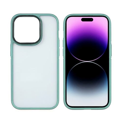 Θήκη X-Level Back Cover Ice Crystal για iPhone 12 Pro Max (Διαφανές-Βεραμάν)