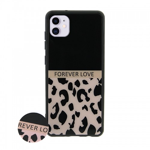 Θήκη με Popsocket Forever Love Back Cover για iPhone 11 Pro Max (Design) 