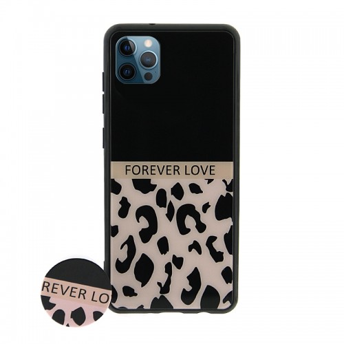 Θήκη με Popsocket Forever Love Back Cover για iPhone 12 Pro Max (Design)