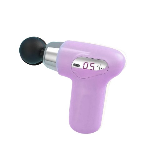 Συσκευή Μασάζ CY-009 με 4 Κεφαλές, 5 Επίπεδα Έντασης και Οθόνη (Μωβ) (Default)