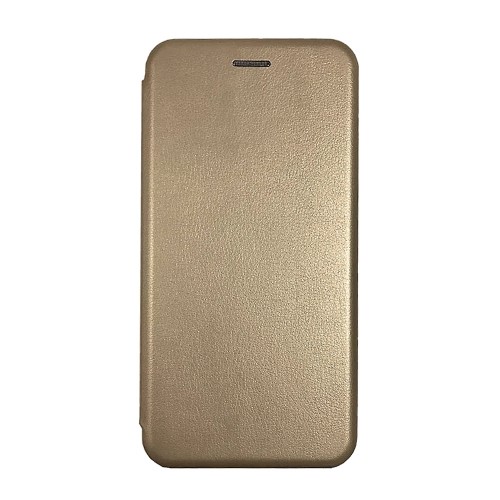 Θήκη MyMobi Flip Cover Elegance για Huawei Y5 2019 (Χρυσό)