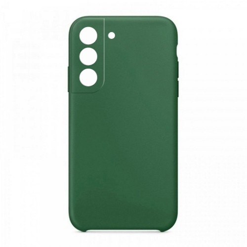 Θήκη OEM Silicone Back Cover με Προστασία Κάμερας για Samsung Galaxy S22 (Pine Green) 