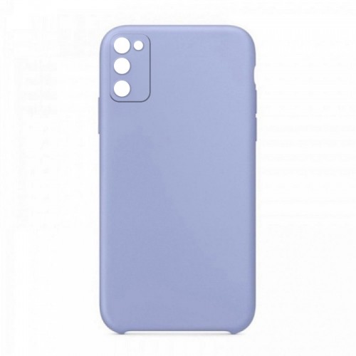 Θήκη OEM Silicone Back Cover με Προστασία Κάμερας για Samsung Galaxy S22 Ultra (Purple) 