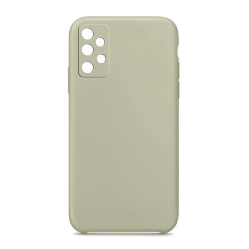 Θήκη OEM Silicone Back Cover με Προστασία Κάμερας για Samsung Galaxy A52 5G (Grey)