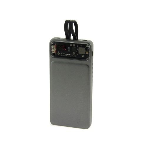 Powerbank YDDY-A027-SFD με Ενσωματωμένα Καλώδια Type-C & Lightning 10000mAh