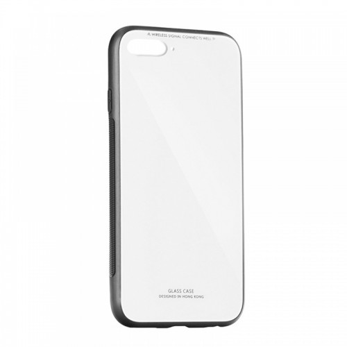 Θήκη Forcell Glass Case Back Cover για Huawei Y6 2018 (Άσπρο)