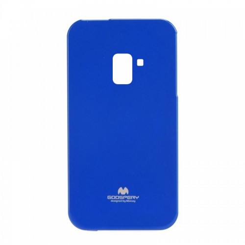 Θήκη Jelly Case Back Cover για Samsung Galaxy A5 2018/A8 2018  (Μπλε)