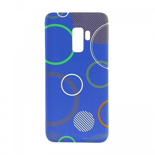 Θήκη Goospery Da Vinci Back Cover για Samsung Galaxy S9  (Μπλε)