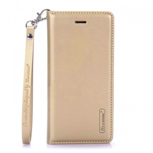 Θήκη Hanman Art Leather Diary για Xiaomi Mi 8 (Χρυσό)