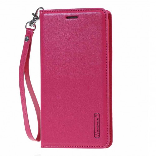 Θήκη Hanman Art Leather Diary για Samsung Galaxy Note 8  (Φουξ)