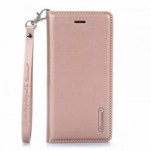 Θήκη Hanman Art Leather Diary για Huawei P40 Pro (Rose Gold)