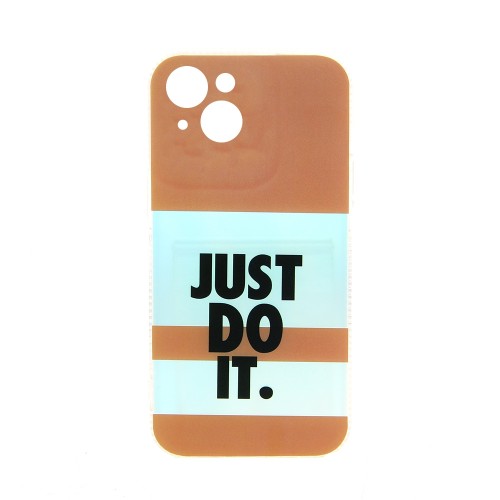 Θήκη Just Do It Back Cover με Προστασία Κάμερας για iPhone 14 (Design)