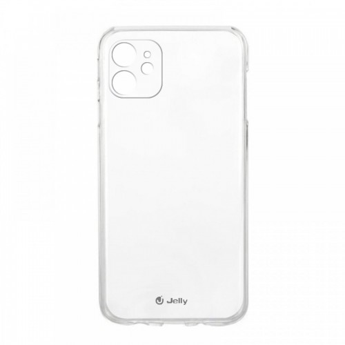 Θήκη Jelly Case Back Cover με Προστασία Κάμερας για iPhone 11 (Διαφανές) 