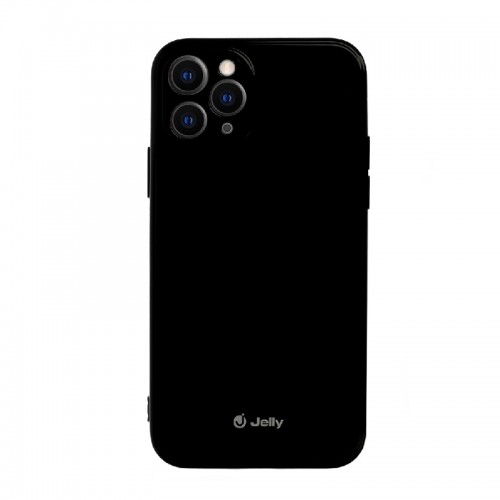 Θήκη Jelly Case Back Cover με Προστασία Κάμερας για iPhone 11 (Μαύρο) 