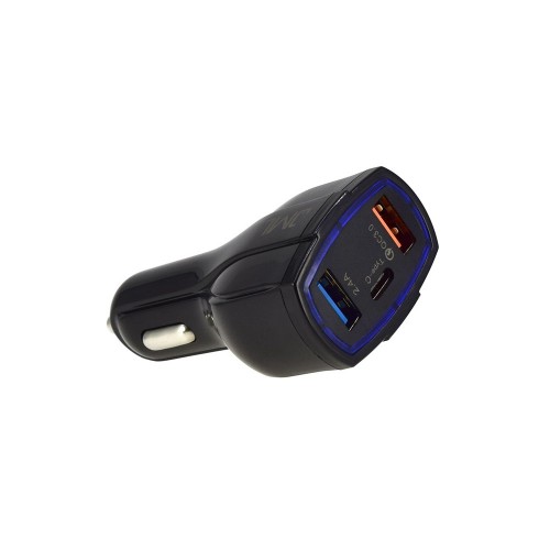 Φορτιστής Αυτοκινήτου JML CC-111 με x2 θύρες USB A & x1 Type-C 30W (