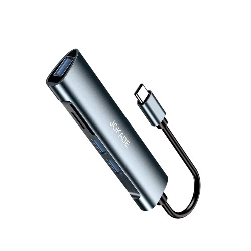 Multi-Function Adapter Type-C to USB 3.0 X3 +TF+S