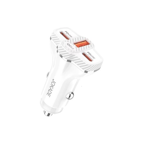  Φορτιστής Αυτοκινήτου Jokade JH049 1x USB-A & 2x USB-C 108W (Μαύρο) (ph07_Phone_Charger)