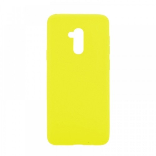 Θήκη MyMobi Σιλικόνης Mat Back Cover για Samsung Galaxy M21 / M30S (Κίτρινο) 