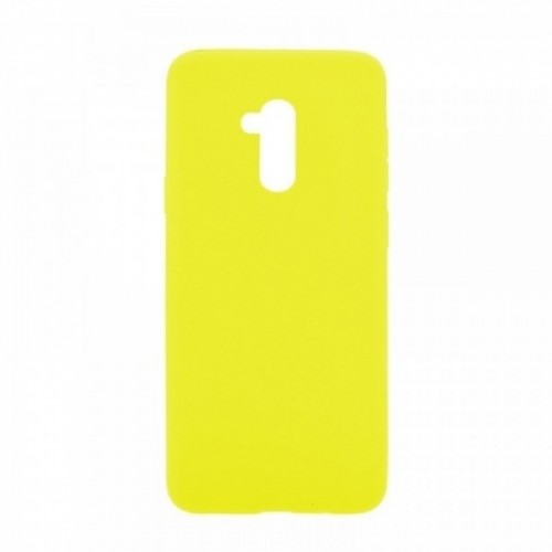 Θήκη MyMobi Σιλικόνης Mat Back Cover για Samsung Galaxy S22 (Κίτρινο)
